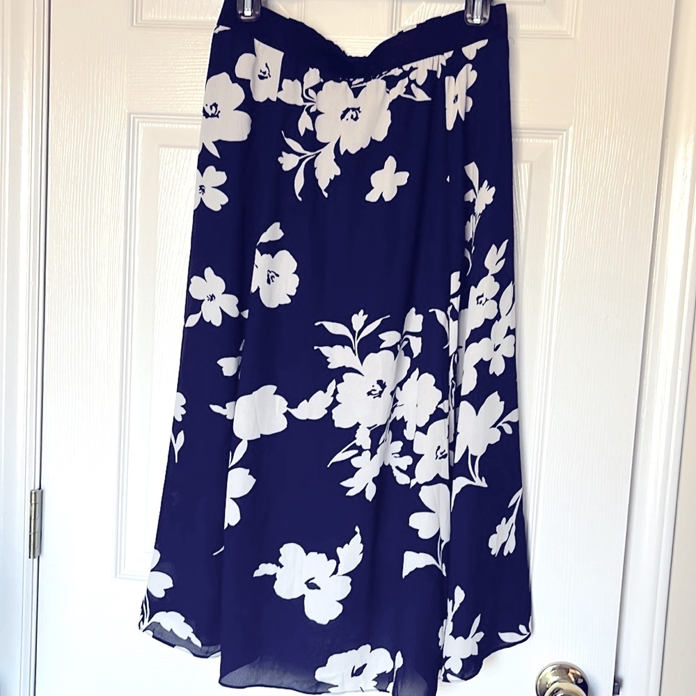 HSN - IMAN Global Chic Wrap Maxi Skirt Size Medium - Picture 3 of 8